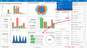 configure realbooks dashboard