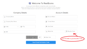Signup RealBooks