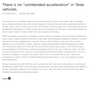 tesla pr