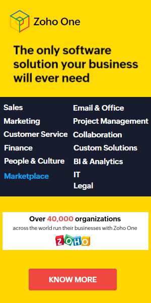ZohoOne Business Software