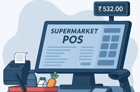 supermarket billing software