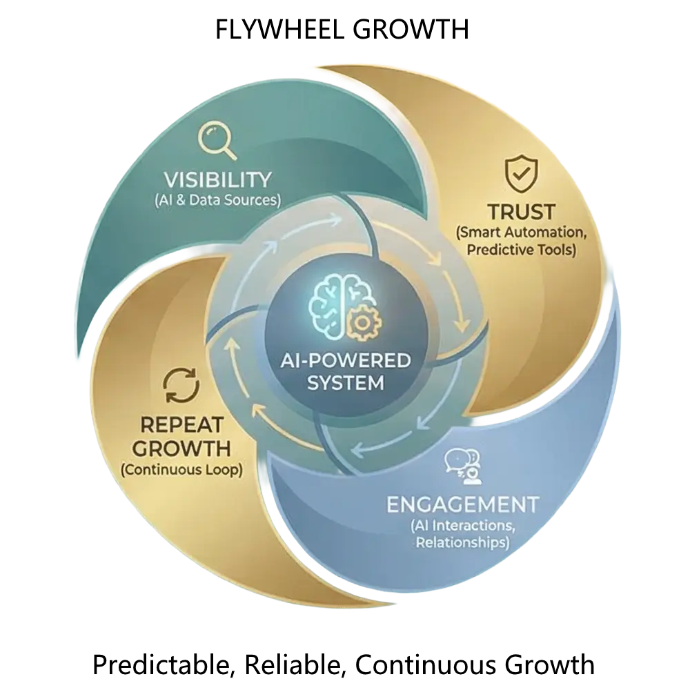 fly wheel growth funnel